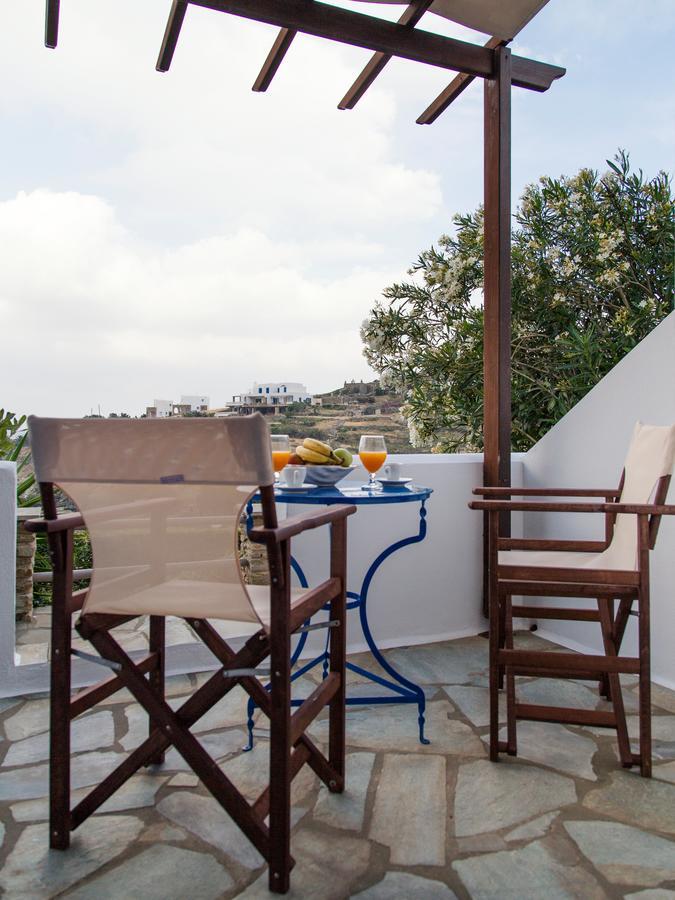 Meltemi Tinos Aparthotel Agios Romanos Ngoại thất bức ảnh