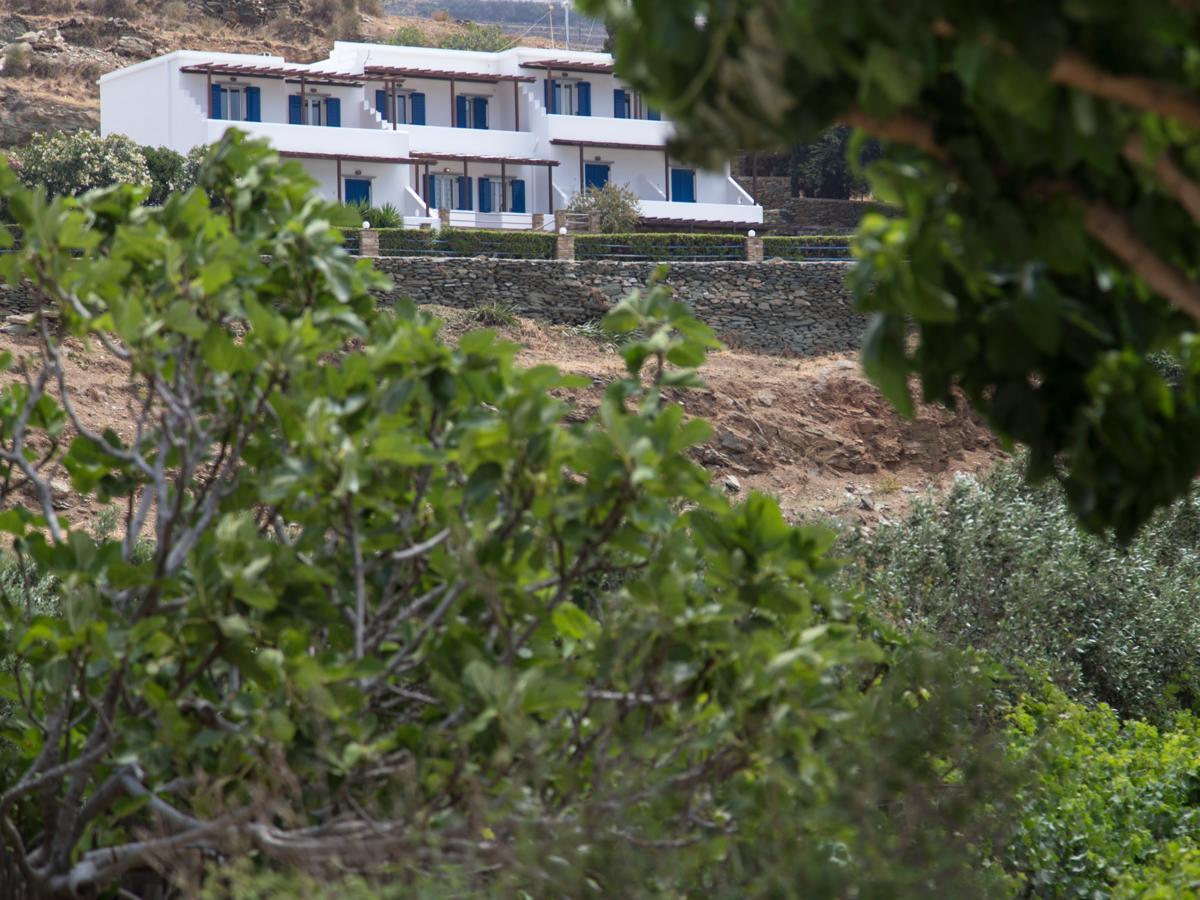 Meltemi Tinos Aparthotel Agios Romanos Ngoại thất bức ảnh