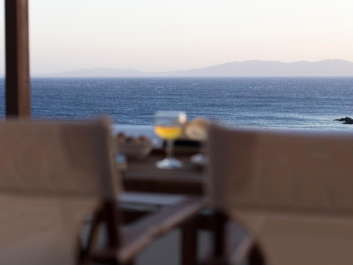Meltemi Tinos Aparthotel Agios Romanos Ngoại thất bức ảnh