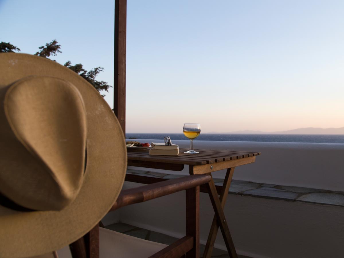 Meltemi Tinos Aparthotel Agios Romanos Ngoại thất bức ảnh