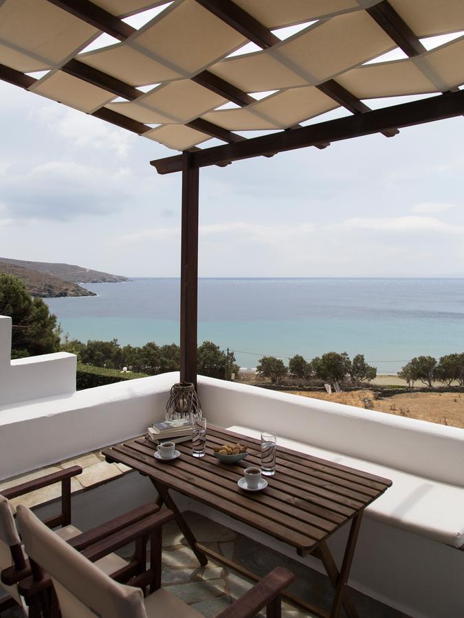 Meltemi Tinos Aparthotel Agios Romanos Ngoại thất bức ảnh