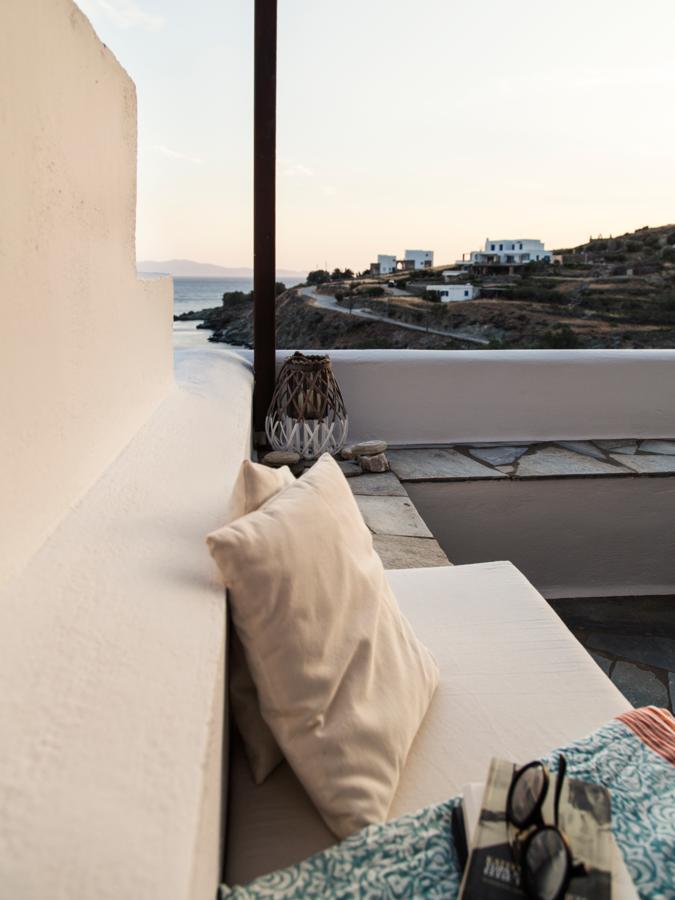 Meltemi Tinos Aparthotel Agios Romanos Ngoại thất bức ảnh